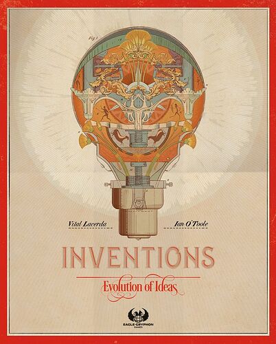 Inventions Evolution of Ideas  (prochain Lacerda) - par Eagle Gryphon Games