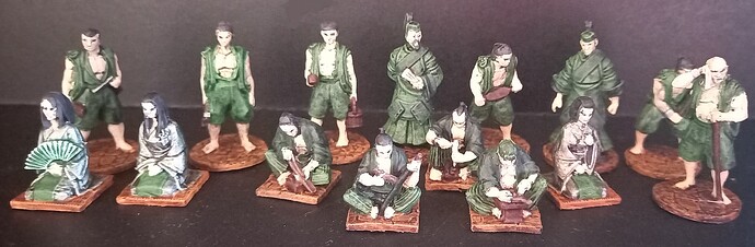 Shogun No Katana clan vert