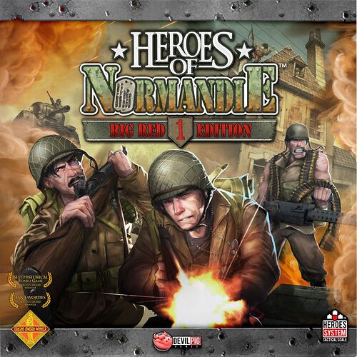 Heroes of Normandie Big Red One Edition - par Devil Pig Games