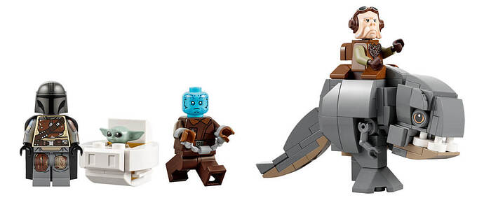 figurines-Razor-Crest-Mandalorian-LEGO-Star-Wars-UCS