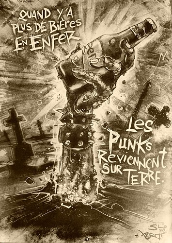 Quand y'a plus de bière en Enfer, les punks reviennent sur Terre...