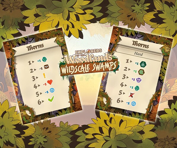 2024-08-05 Wildscale Swamps - New Thorns cards