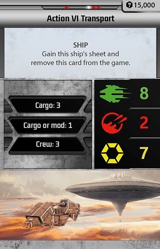 Ships Deck - Action VI Transport