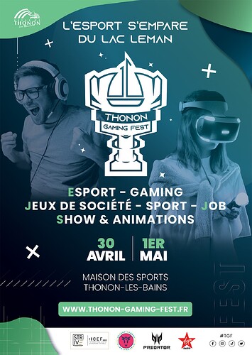 Thonon Gaming Fest - Affiche A3