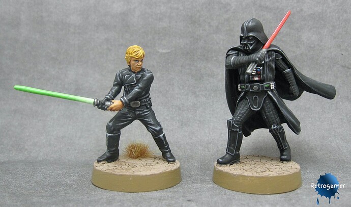 SWL - Luke Jedi & Dark Vador