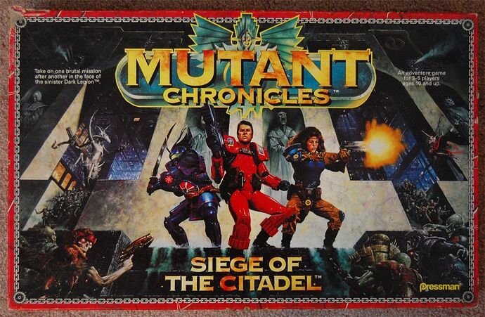 Mutant Chronicles Siege of the Citadel - par Modiphius