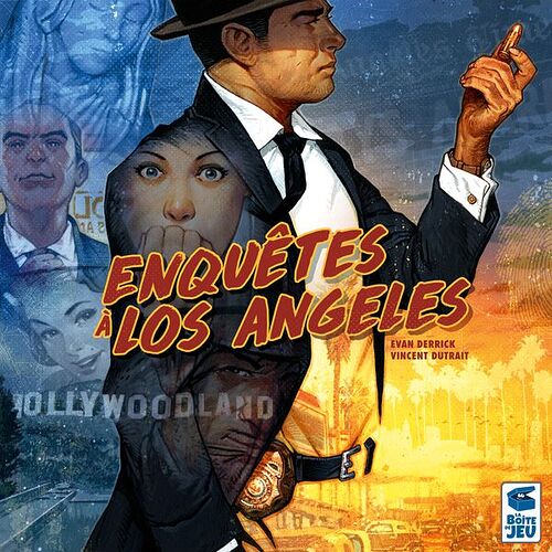 Enquêtes à Los Angeles (Detective City of Angels) - de Evan Derrick - par Van Ryder Games  VF par La Boîte de Jeu