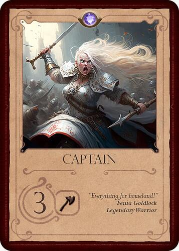 Style 1 : Capitaine-female