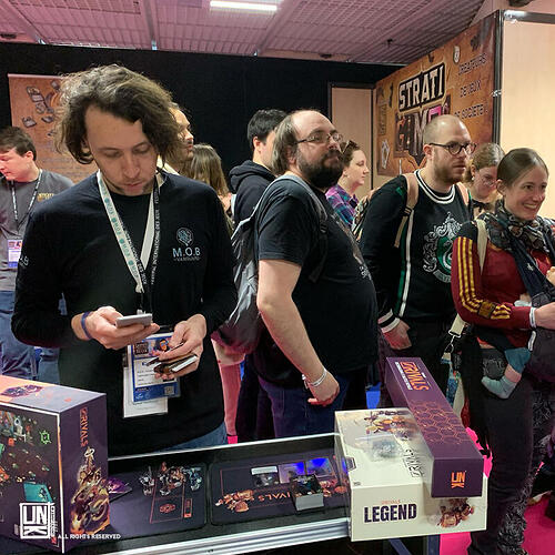 Stand Rivals au FIJ avec la foule !