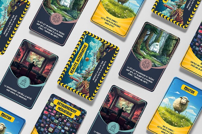 Exemples de cartes