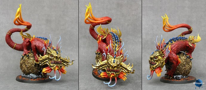 Rising Sun - Monstre - Dragon de Feu
