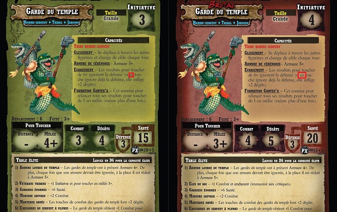 Ennemi Garde du Temple (cette) 2x