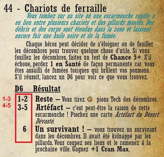 Périls de voyage - Désert dévasté (1-3) (4-5)