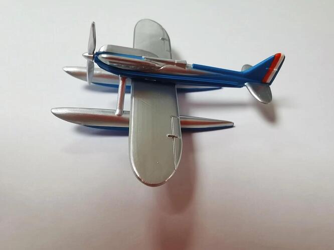 mini plane pre-paint