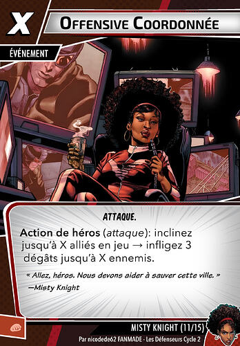 11 Offensive Coordonnée