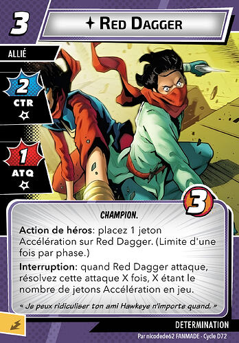 72 Red Dagger