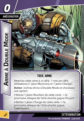 68 Arme Double Mode