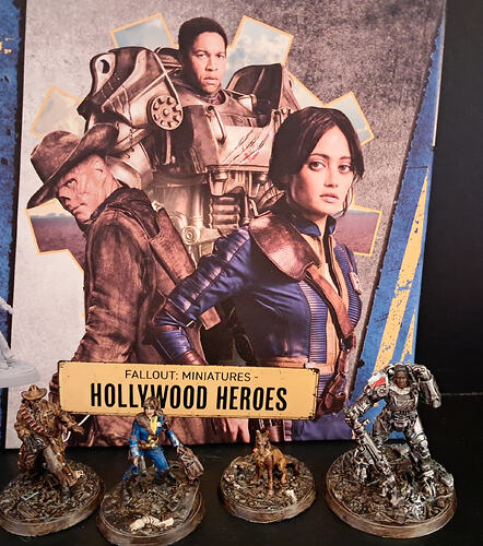 Fallout Wasteland Warfare Hollywood Heroes