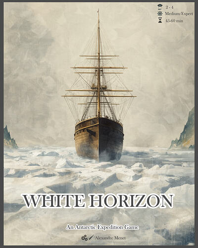 white horizon boite de jeu