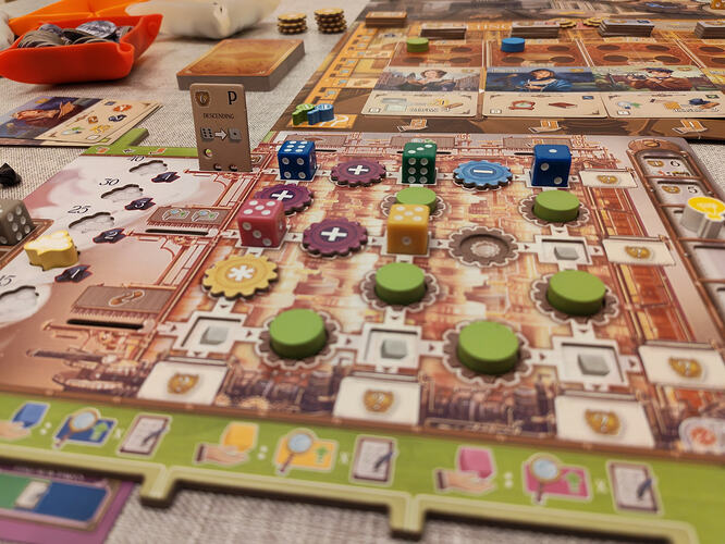 Vue détaillée de mon plateau joueur