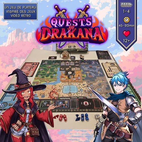 UN JEU DE PLATEAU INSPIRÉ DES JEUX VIDÉO RÉTRO