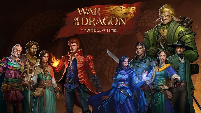 War of the Dragon The Wheel of Time by Dire Wolf — Kickstarter