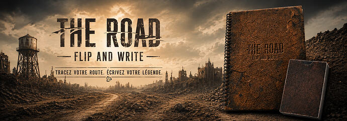 THE ROAD - Flip and Write affiche-