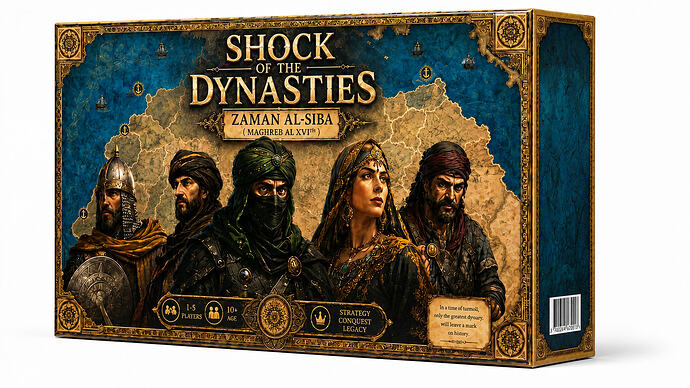 Boite du jeu Zaman al Siba