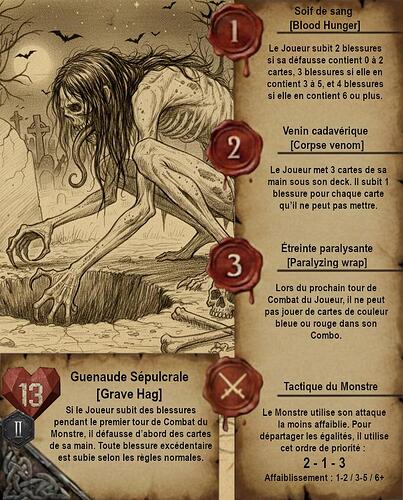 Guenaude Sépulcrale Joueur FR VD