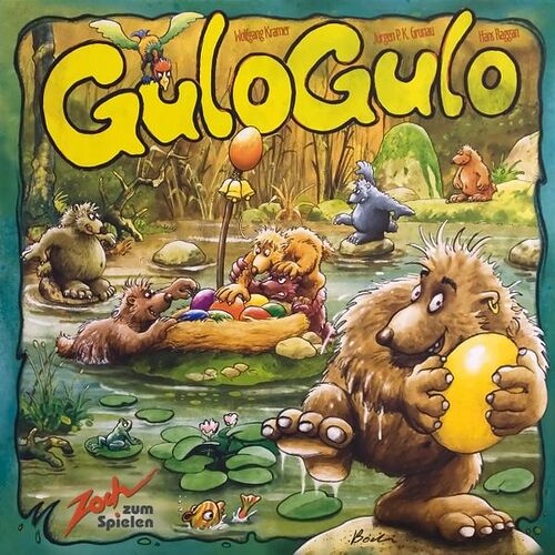 Gulo Gulo - full frame shot of the German edition (Zoch) higher quali