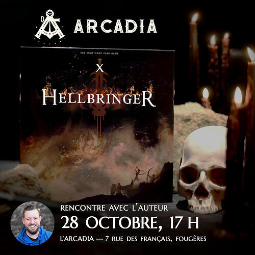 Publicité - Bar à jeux - L'Arcadia
