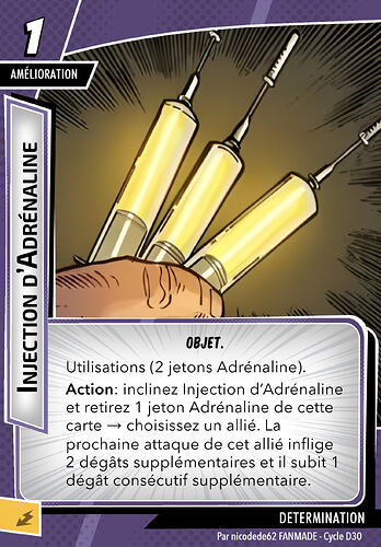 30 Injection d’Adrénaline