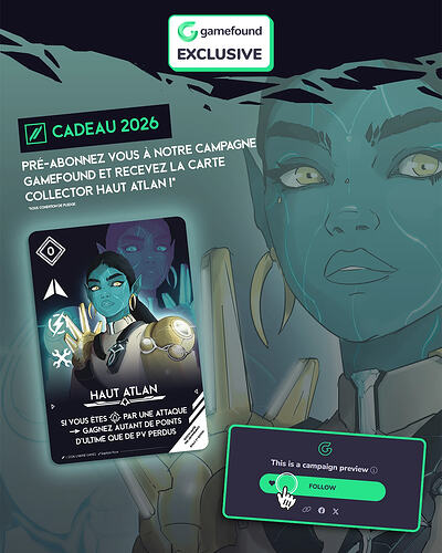 Carte exclusive - Gamefound Rivals