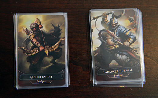 Cartes action d'ennemis