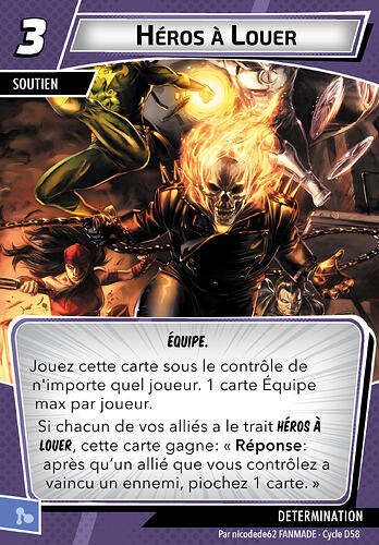 58 Héros à Louer