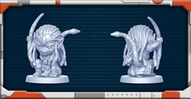 Blu's resin figure.