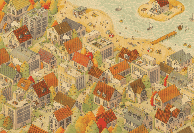Magic Puzzles - The Sunny City