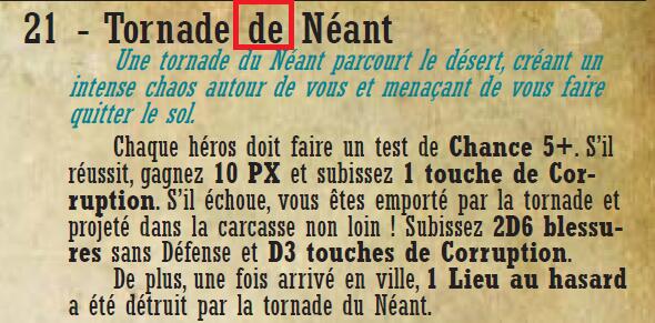 Périls de voyage - Désert dévasté (du)