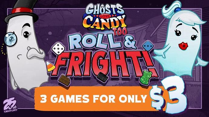 Ghosts Love Candy Too: Roll and Fright