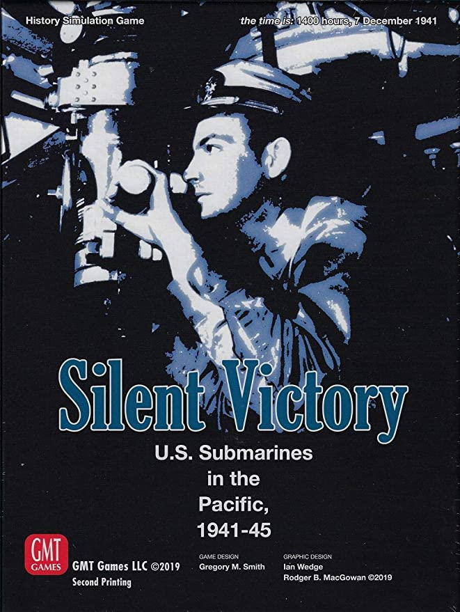 Silent Victory - U.S. Submarines in the Pacific, 1941-45 - Board Game