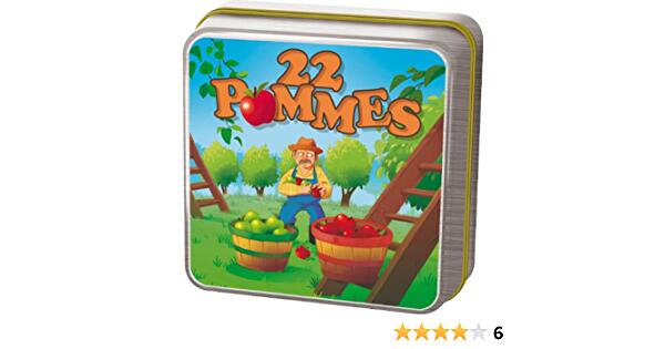 Asmodée - JP28 - Jeu de stratégie - 22 Pommes Amazon.fr Jeux et Jouets