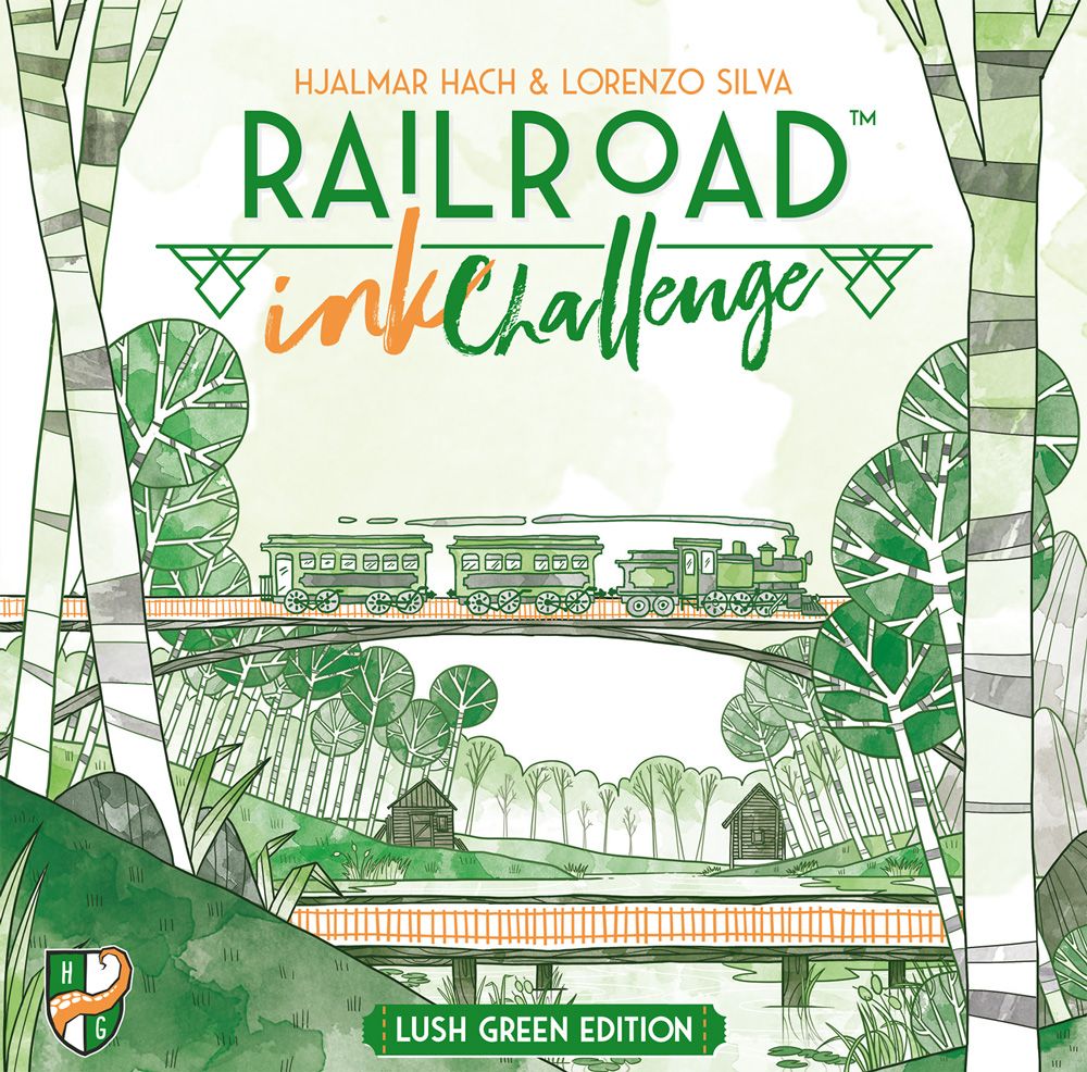 Jeu Railroad Ink Challenge- Lush Green Edition