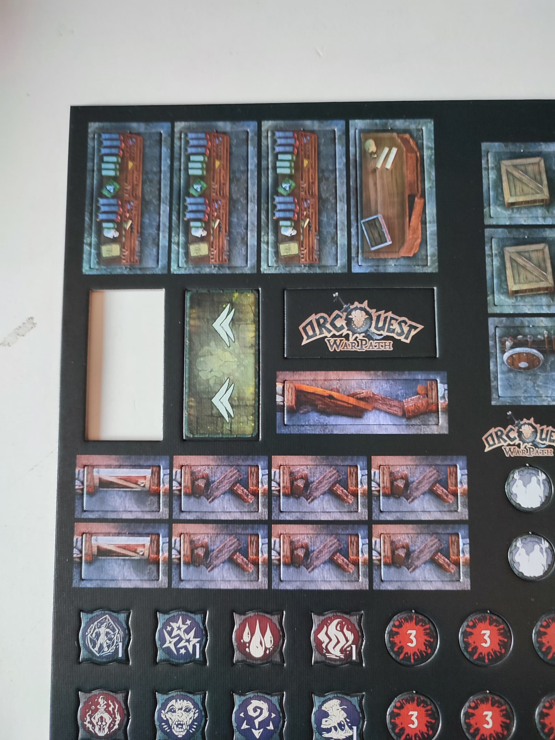 4 Dés Orcquest Warpath M820 – Jeu De Dés Pour Warhammer Ou Jeux De Stratégie