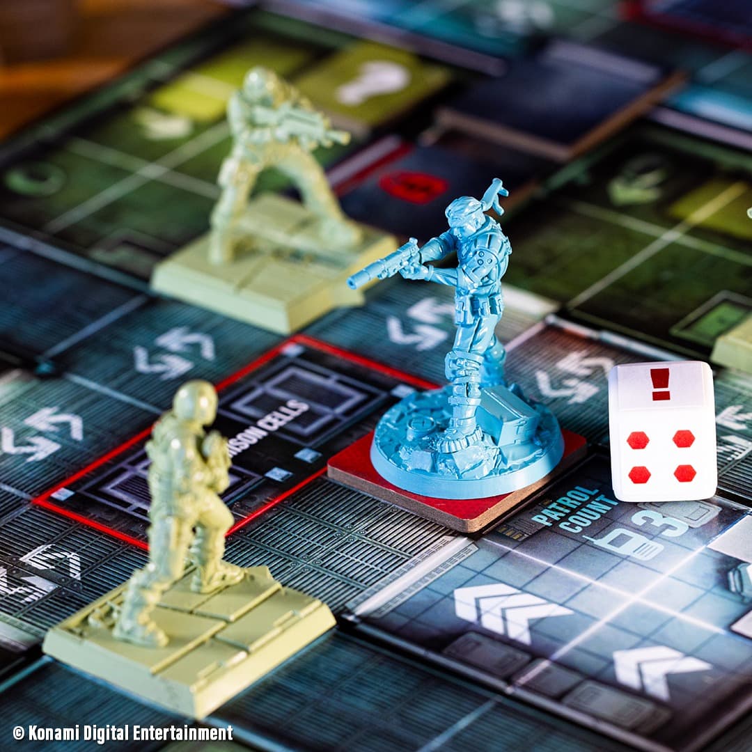 CMON Metal Gear Solid The Board Gameplay - Stealth & Strategy Gameplay, 14 Missioni E 6 Missioni VR, Personaggi Iconici E Combattimenti Con I Boss, Età 14 , 1-4 Giocatori, 60-90 Minuti Di